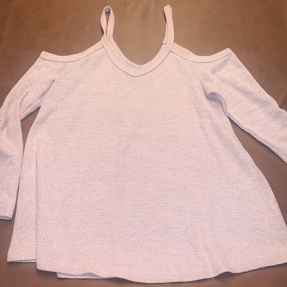 Waffle knit shirt